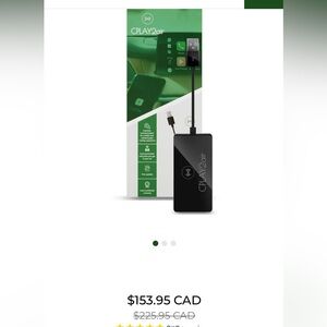 CPLAY2air Wireless CarPlay Adapter - Black